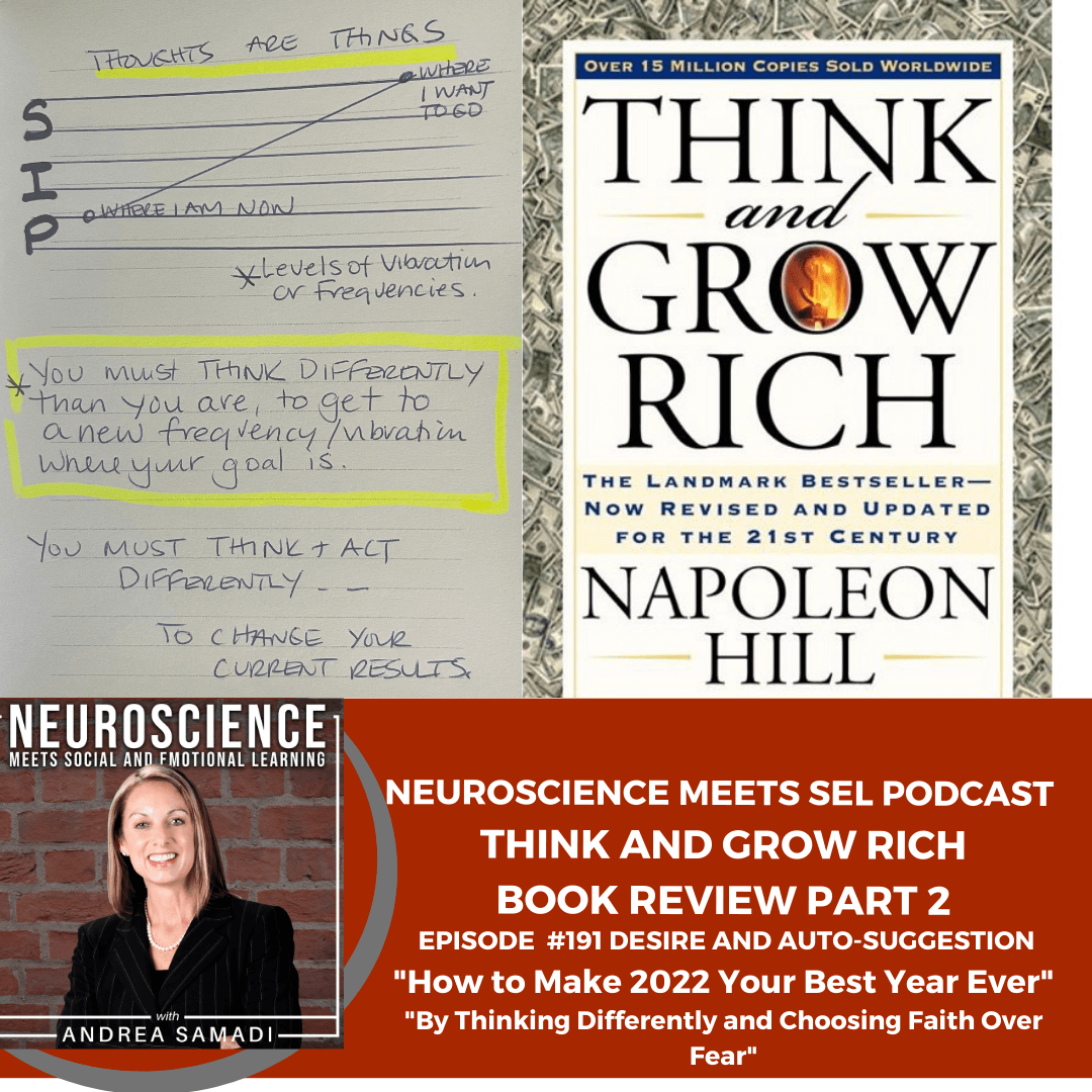 Think and Grow Rich Book Review PART 2 ”Thinking Differently and Choosing Faith over Fear.”