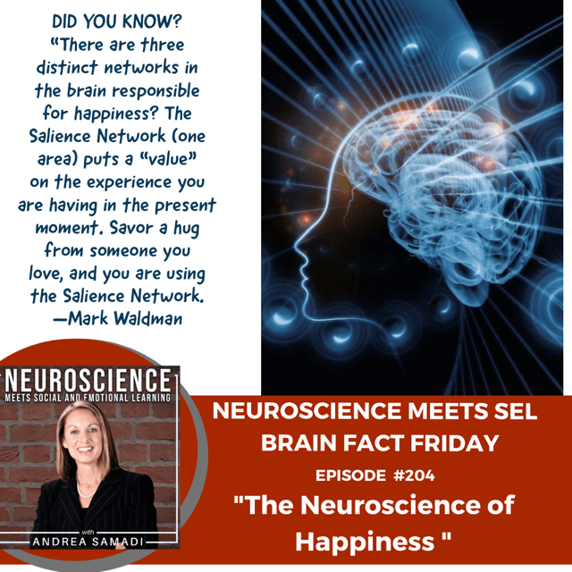 Brain Fact Friday on ”The Neuroscience of Happiness”