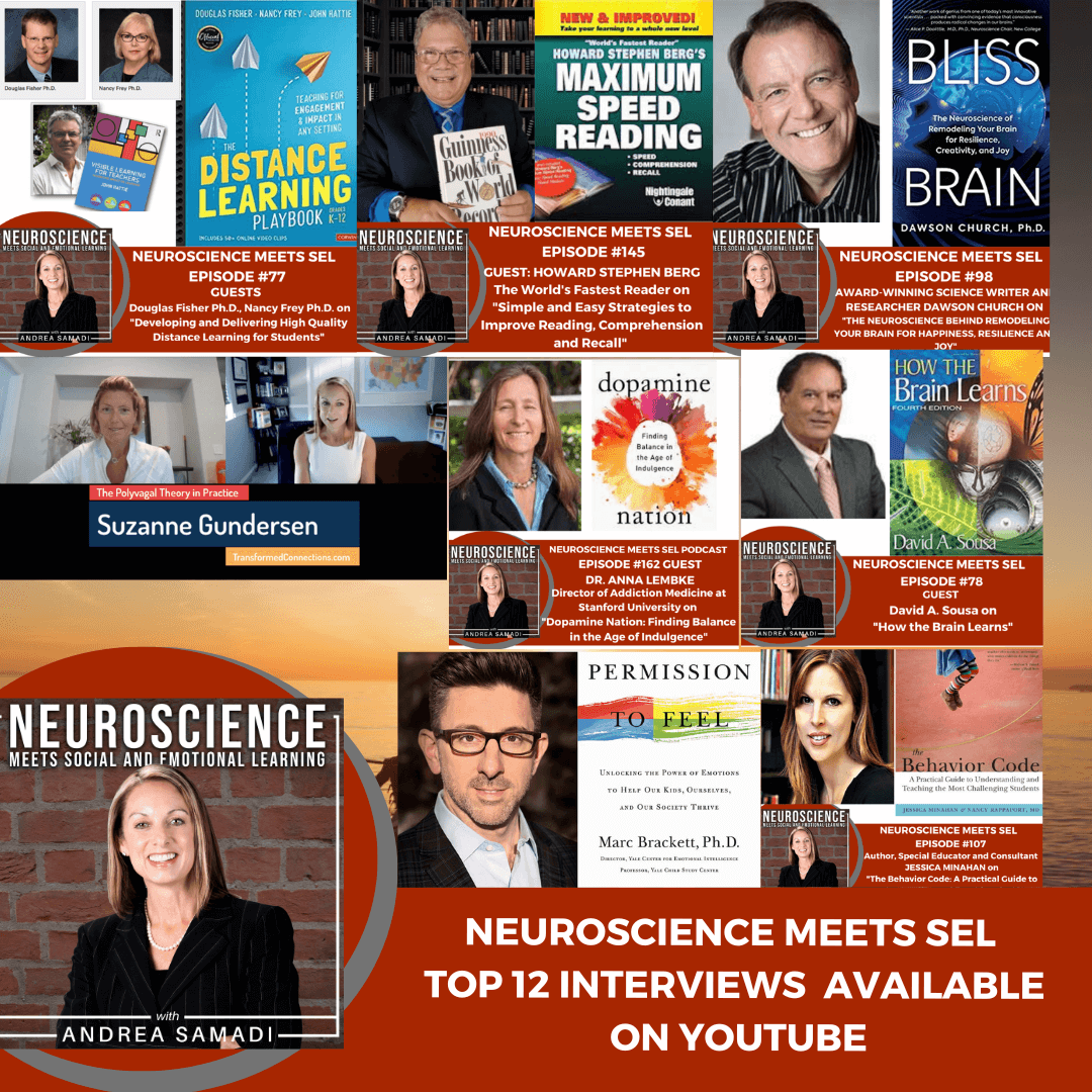 Top 12 Neuroscience Meets Social and Emotional Learning Podcast Interviews on YouTube