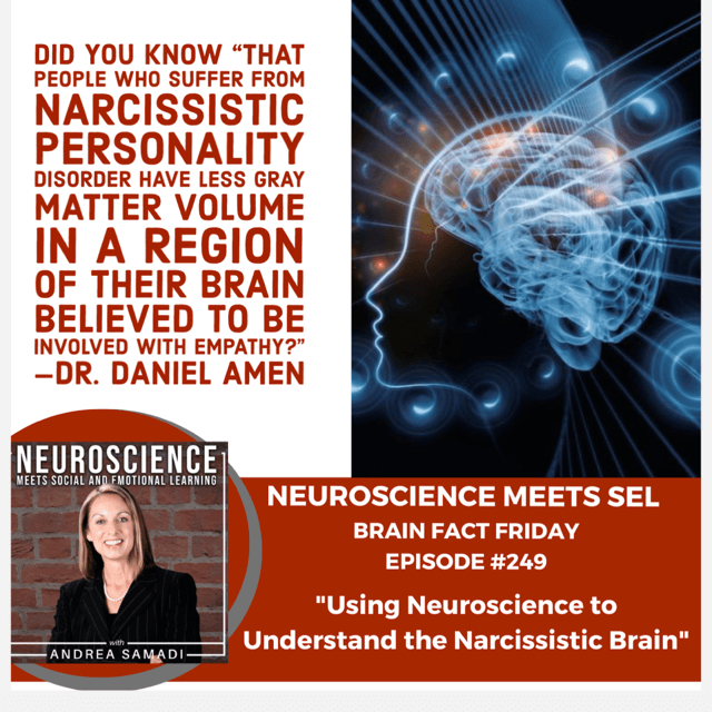 Brain Fact Friday on ”Using Neuroscience to Understand the Narcissistic Brain”