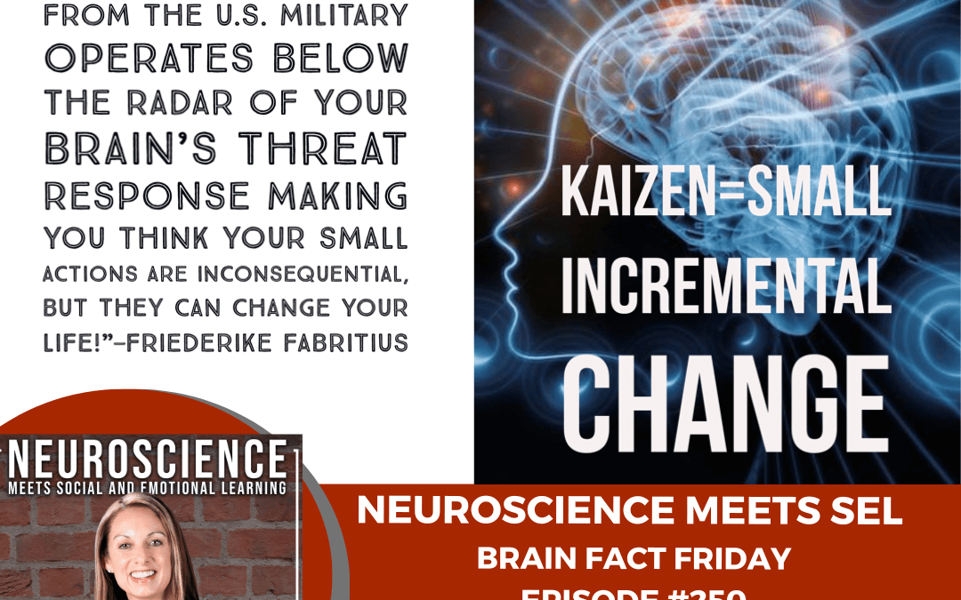 Brain Fact Friday on Success is Nonlinear: Using Neuroscience to Achieve Quantum Leaps, the Kaizen Way.