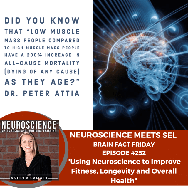 Brain Fact Friday on ”Using Neuroscience to Improve Fitness, Longevity and Overall Health.”